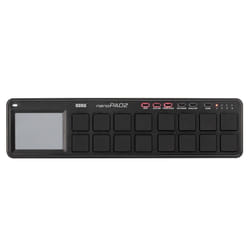 Korg NanoPad2-BK Surface de contrôle 16 Pads Noir Concert/studio, DJ Contrôleur
