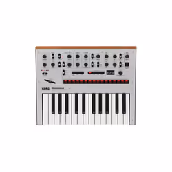 Korg monologue, Synthétiseur analogue, Argent, OLED, Secteur, Batterie, AA, 8 h