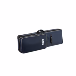 Korg KROSS2 61, Sacoche à bandoulière, Noir, Bleu, Korg, Monochromatique, Noir, Poche frontale