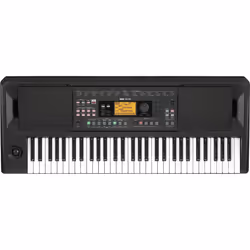 Korg EK-50, Synthétiseur digital, 10 W, Rotatif, Rouge/Vert, Noir, LCD