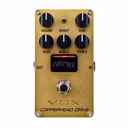 VOX VXVALVENERGYCD, Argent, Aluminium, Guitare, Secteur, Batterie, 95 mA, 9 V
