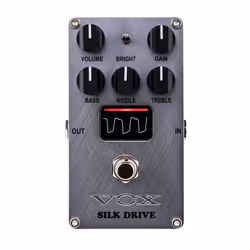 VOX VXVALVENERGYSD, Argent, Aluminium, Guitare, Secteur, Batterie, 95 mA, 9 V