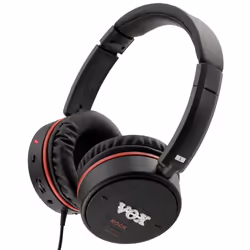 VOX VGH ROCK, Avec fil, Musique, 20 - 20000 Hz, 230 g, Écouteurs, Noir, Rouge