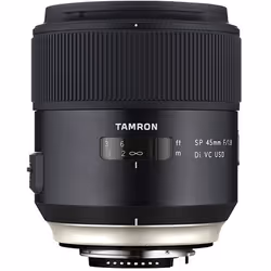 Tamron SP 45mm F/1.8 Di VC USD, Objectif standard, 10/8, Stabilisateur d'image
