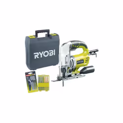 Présentation : La scie sauteuse filaire et accessoires RYOBI - 600 W - RJS850KA15 , idéale pour vos travaux de menuiserie. D' ...
