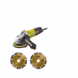 Présentation : La meuleuse d'angle RYOBI 800W 125mm avec une poignée auxiliaire 2 positions pour une meilleure prise en main. ...