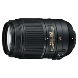 Nikon AF-S DX NIKKOR 55-300mm f/4.5-5.6G ED VR SLR Objectif super téléobjectif Noir