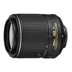 Nikon AF-S DX NIKKOR 55-200mm f/4-5.6G ED VR II SLR Téléobjectif Noir