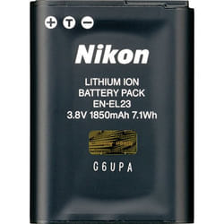 Nikon EN-EL23 batterie de caméra/caméscope Lithium-Ion (Li-Ion) 1850 mAh
