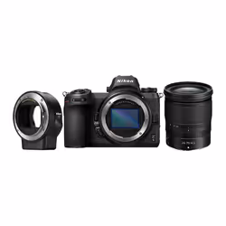 Nikon Z 6 24-70 + FTZ Kit, 24,5 MP, CMOS, 4K Ultra HD, Écran tactile, 585 g, Noir