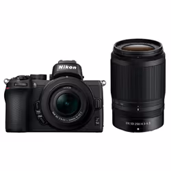 Nikon Z 50 + 16-50mm+ 50-250mm MILC 20,9 MP CMOS 5568 x 3712 pixels Noir