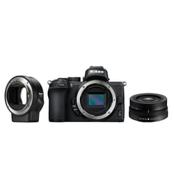 Nikon Z 50 + 16-50mm + FTZ Adapter MILC 20,9 MP CMOS 5568 x 3712 pixels Noir
