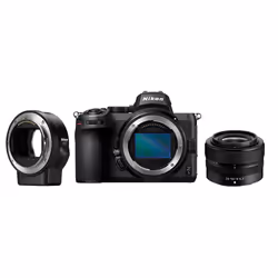 Nikon Z 5 24-50 Kit, 24,3 MP, 6016 x 4016 pixels, CMOS, 4K Ultra HD, Écran tactile, Noir