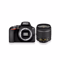 Nikon D3500 + AF-P 18-55mm VR Kit d'appareil-photo SLR 24,2 MP CMOS 6000 x 4000 pixels Noir