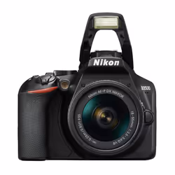 Nikon D3500 + AF-P 18-55mm VR Kit d'appareil-photo SLR 24,2 MP CMOS 6000 x 4000 pixels Noir - Vue supplémentaire 4