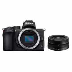 Nikon Z 50 + 16-50mm dx, 20,9 MP, 5568 x 3712 pixels, CMOS, 4K Ultra HD, Écran tactile, Noir