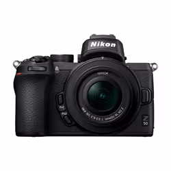 Nikon Z 50 + 18-140 VR Kit Kit d'appareil-photo SLR 20,9 MP CMOS 5568 x 3712 pixels Noir