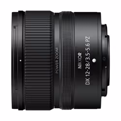 Nikon NIKKOR Z DX 12-28mm f / 3.5-5.6 PZ VR MILC Téléobjectif zoom Noir