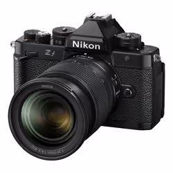 Nikon Z f + NIKKOR Z 24-70mm f/4 S, 24,5 MP, 6048 x 4032 pixels, CMOS, 4K Ultra HD, Écran tactile, Noir