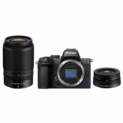 Nikon Z50II, 20,9 MP, 5568 x 3712 pixels, CMOS, 4K Ultra HD, Écran tactile, Noir