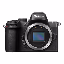 Nikon Z50II, 20,9 MP, 5568 x 3712 pixels, CMOS, 4K Ultra HD, Écran tactile, Noir