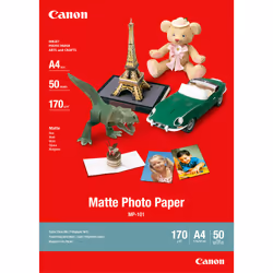 Canon Papier photo mat A4 MP-101 - 50 feuilles, 170 g/m², A4 (210 x 297 mm), 50 feuilles