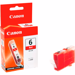 Canon Cartouche d'encre rouge BCI-6R, Encre à pigments, 1 pièce(s)