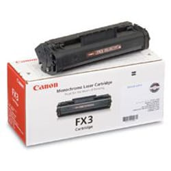 Canon FX-3 Black Toner Cartridge Cartouche de toner Original Noir