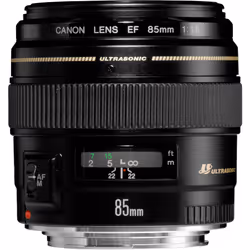 Canon Objectif EF 85mm f/1.8 USM, Téléobjectif, 9/7, Canon EF
