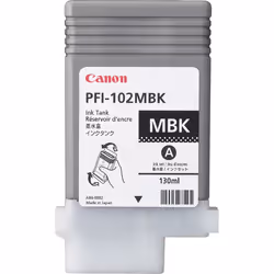 Canon PFI-102MBK, Encre à pigments, 130 ml