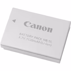 Canon Batterie NB-5L, 1120 mAh, Lithium-Ion (Li-Ion)