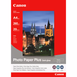 Canon Papier Photo Satiné A4 SG-201 - 20 feuilles