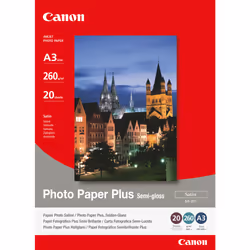 Canon Papier Photo Satiné A3 SG-201 - 20 feuilles, 260 g/m², A3 (297 x 420 mm)