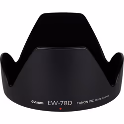Canon Pare-soleil EW-78D, Rond, Noir