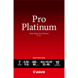Canon Papier photo professionnel Platinum A3 Plus PT-101 - 10 feuilles