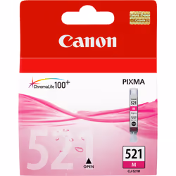 Canon Cartouche d'encre magenta CLI-521M, Encre à pigments, 1 pièce(s)