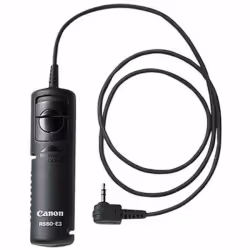 Canon Télécommande RS-60E3, Caméra Numérique, Avec fil, Appuyez sur les boutons, Noir