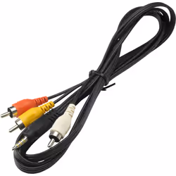 Canon Câble vidéo stéréo STV-250N, 0,3 m, Noir, Mâle/Mâle