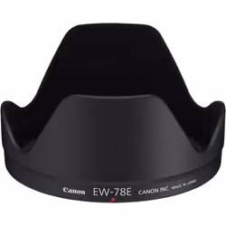 Canon Pare-soleil EW-78E, Rond, Noir