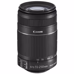 Canon 5123B001, Téléobjectif, 12/10, 55 - 250 mm, Stabilisateur d'image, Canon EF-S