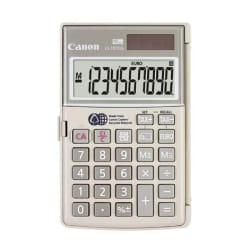 Canon LS-10TEG calculatrice Poche Calculatrice financière Gris
