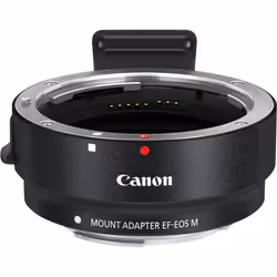 Canon Bague d'adaptation monture EF-EOS M pour objectif avec fixation pour trépied amovible, Canon EF, Canon EF / EOS, Canon  ...