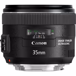 Canon Objectif EF 35mm f/2 IS USM, Objectif large, 10/8