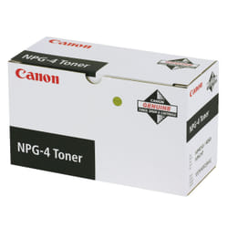 Canon NPG-4 Toner Cartouche de toner 1 pièce(s) Original Noir