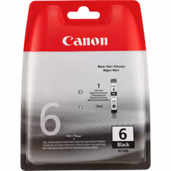 Canon Cartouche d'encre noire BCI-6BK, Encre à pigments, 1 pièce(s)