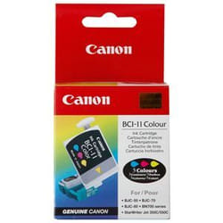 Canon BCI-11 cartouche d'encre Original Cyan, Magenta, Jaune