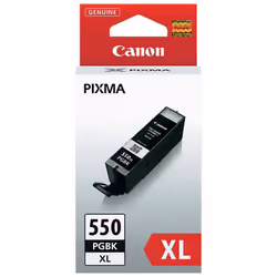 Canon Cartouche d'encre noire pigmentée à haut rendement PGI-550PGBK XL, Rendement élevé (XL), Encre à pigments, 1 pièce(s), ...