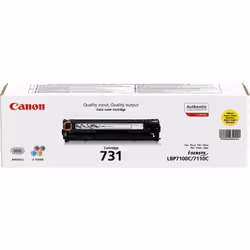 Canon 731, 1500 pages, Jaune, 1 pièce(s)