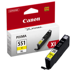 Canon Cartouche d'encre jaune à haut rendement CLI-551XL