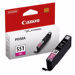 Canon Cartouche d'encre magenta CLI-551M, Rendement standard, Encre à colorant, 1 pièce(s)